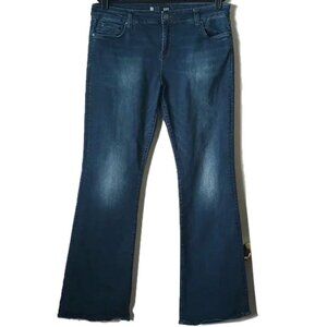 Kut Natalie High Rise Boot Cut Jeans 16 Dark Wash  50OFF3